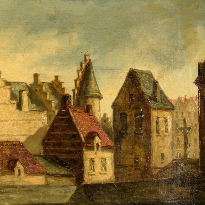 Joseph Leopold Ratinckx (1860-1937) - Oude Vismarkt