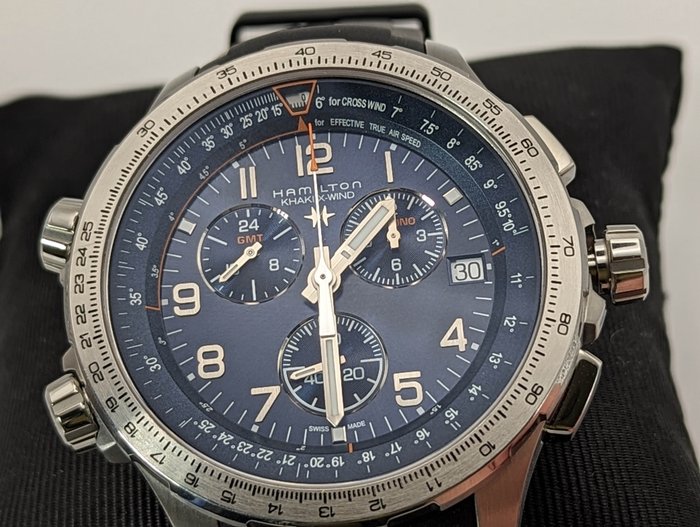 Hamilton - Khaki X-Wind - H77922341 - Mænd - 2024