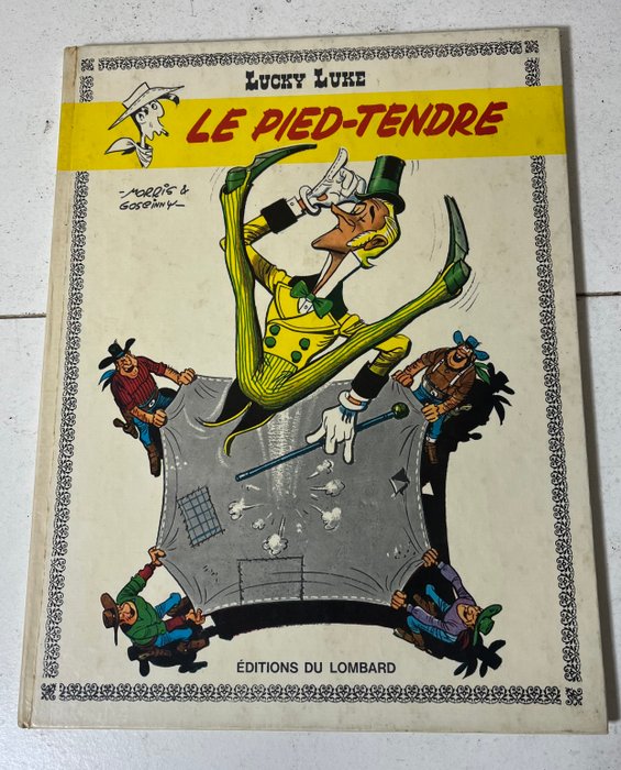 Lucky Luke T33 - Le Pied-tendre - C - 1 Albums - Første udgave - 1968