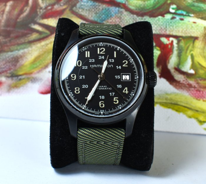 Hamilton - Khaki - Ingen mindstepris - H705850 - Mænd - 2000-2010