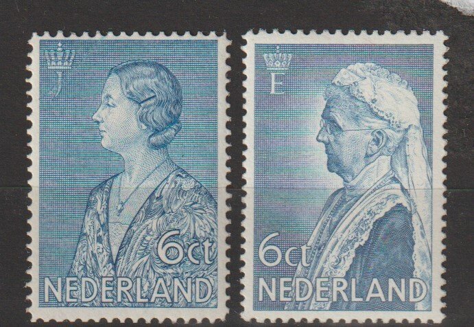 Holland 1931/1938 - Valg af bedre serier/individuelle værdier - NVPH 2024