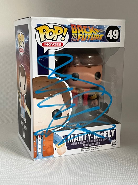 Tilbage til fremtiden - Signed by Michael J Fox (Marty McFly)