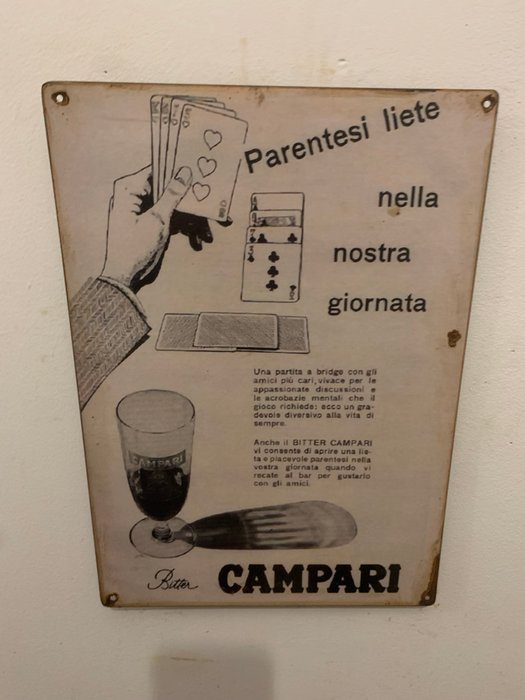 campari - Reklameplakat - Jern