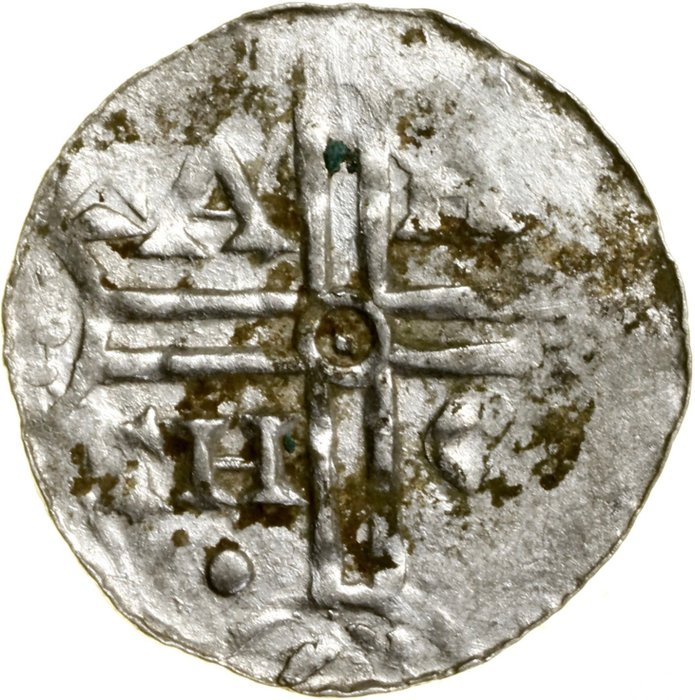 . Herman IV von Werl (1047–1050). Denarius (ND) 1047 – 1050 Saxony - Emden - very rare  (Ingen mindstepris)