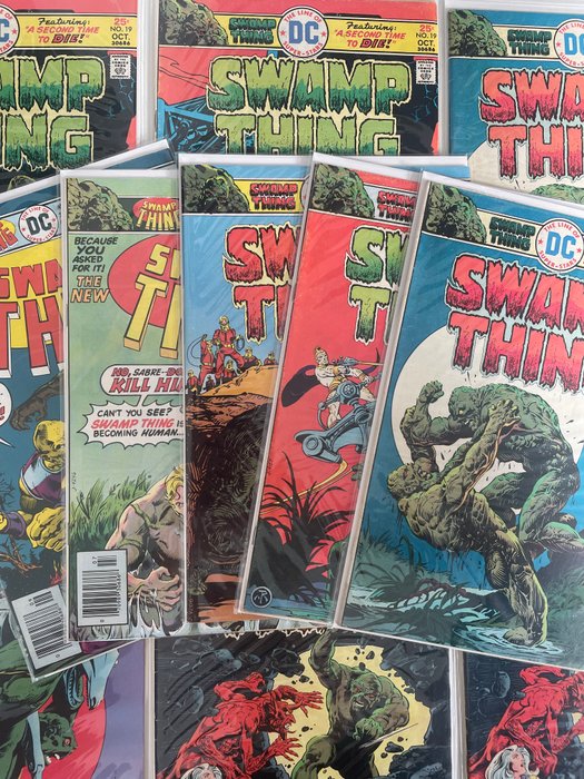 Swamp Thing #7 - #24 - 11 Comic - 1973