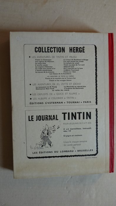 Tintin (magazine) Recueils N°79 + n°80 - 2 Albums - Første udgave - 1966