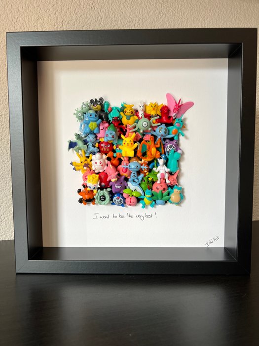 ISV Art - Framed Art - Pokémon - I want to be the very best!