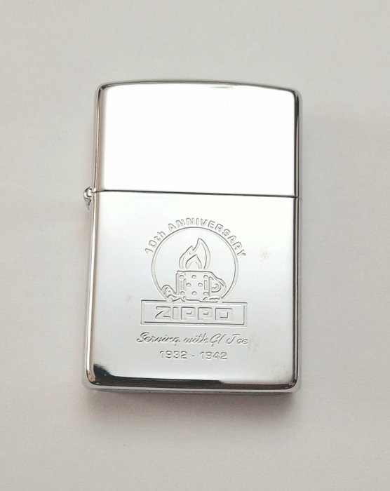 Zippo, 10th Anniversary  "Enero de 1992" - Lighter - Stål