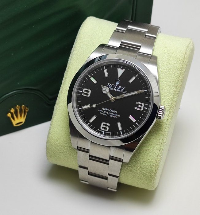 Rolex - Explorer 39 Mark II - 214270 - Mænd - 2016 - 2021