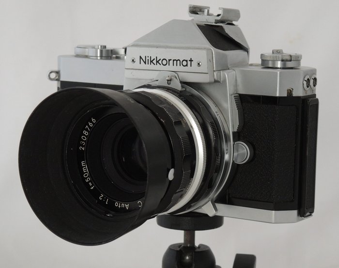 Nikon Nikkormat FT-N + Nikkor-HC 2/50mm | Reflekskamera med enkelt linse (SLR)