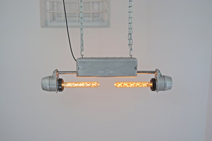 Hængende lampe - Aluminium, Stål