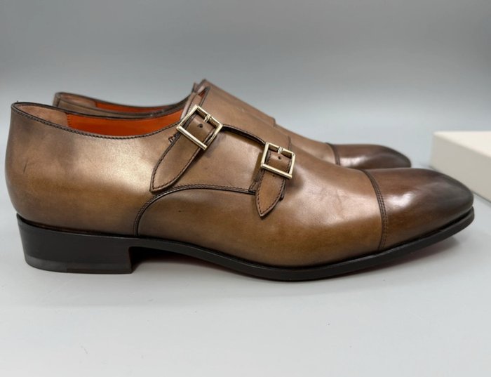 Santoni UK10 - No reserve price - Snøresko - Størelse: 44 (EU/IT) / 10 (UK) / 11 (US) - Ny og i æsken