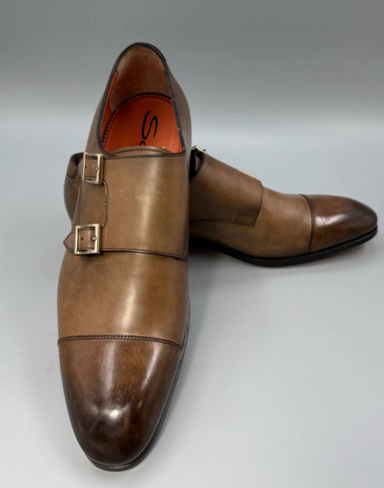 Santoni UK10 - No reserve price - Snøresko - Størelse: 44 (EU/IT) / 10 (UK) / 11 (US) - Ny og i æsken