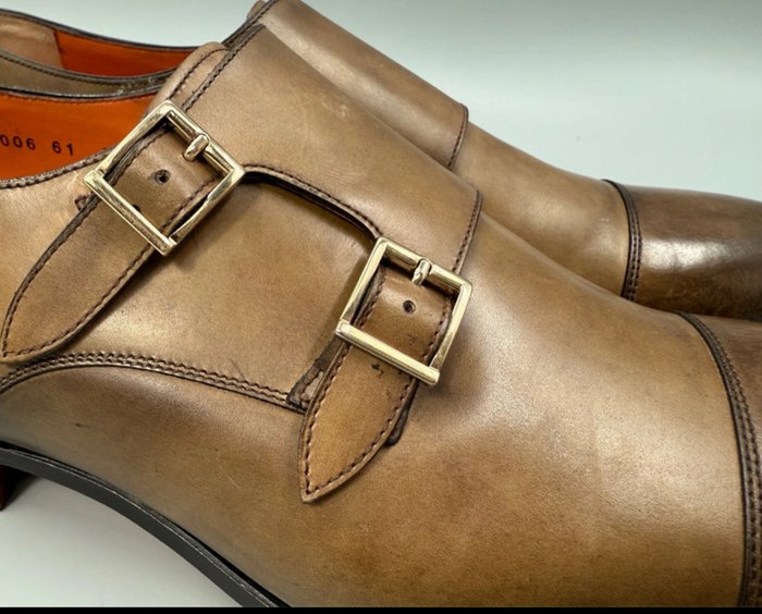 Santoni UK10 - No reserve price - Snøresko - Størelse: 44 (EU/IT) / 10 (UK) / 11 (US) - Ny og i æsken