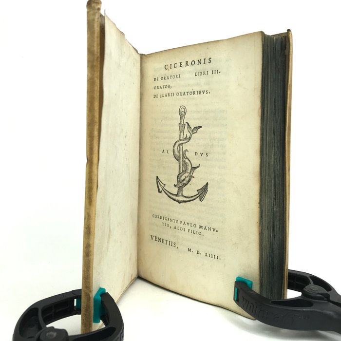 Cicéron - Ciceronis : De oratore, Orator, De claris oratoribus - 1554