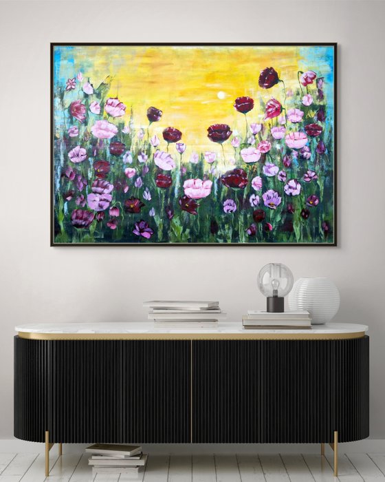 Irina Morisch - Poppies field I XXL