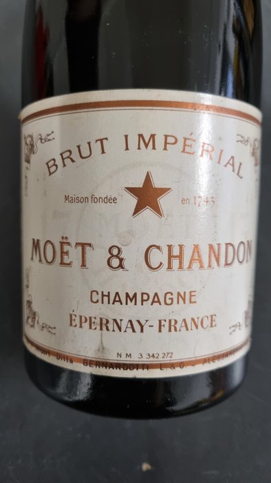 Moët  Chandon, Brut Impérial ('60s to '10s) - Champagne - 6 Flasker (0,75 L)