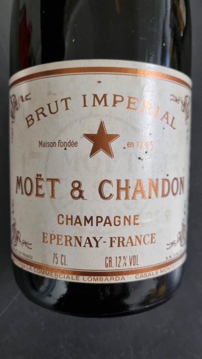 Moët  Chandon, Brut Impérial ('60s to '10s) - Champagne - 6 Flasker (0,75 L)