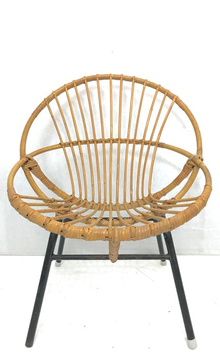 Armstol - Metal, Rattan