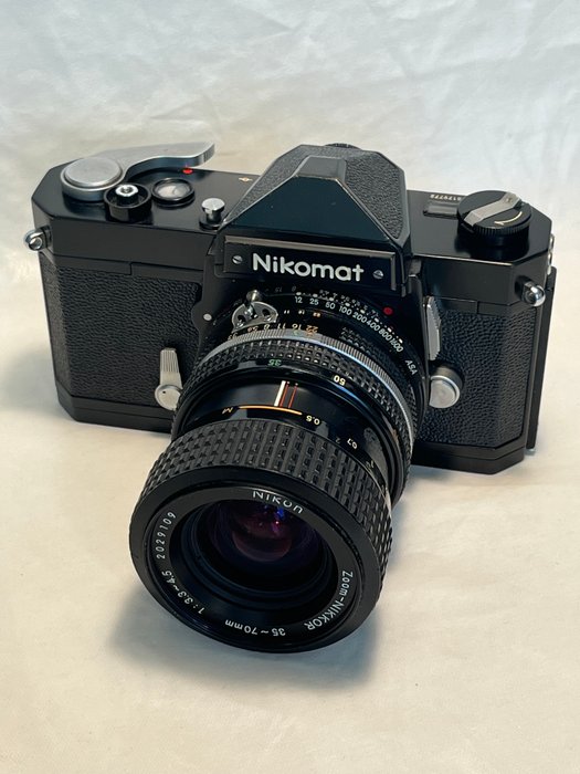 Nikon Nikomat FT black ( 1965 ) + 35/70 mm lens Reflekskamera med enkelt linse (SLR)