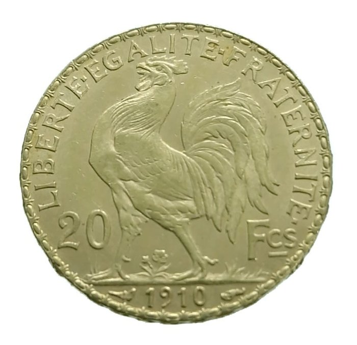 Frankrig. 20 Francs 1910 Marianne