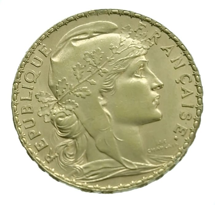 Frankrig. 20 Francs 1910 Marianne