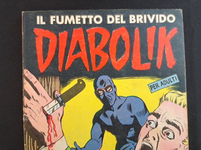 Diabolik Prima Serie n. 13 - Il Morto che Ritorna - 1 Comic - Første udgave - 1964