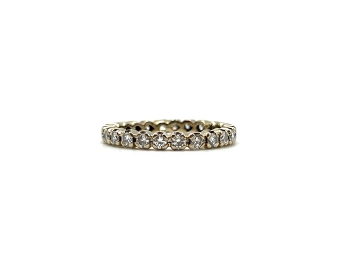 Ring - 18 kraat Hvidguld -  0.48ct. tw. Diamant (Natur)