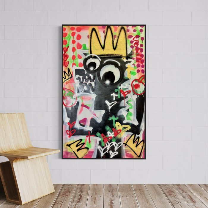 Timo Wedell (1994) - Apple King Like Basquiat - XXL