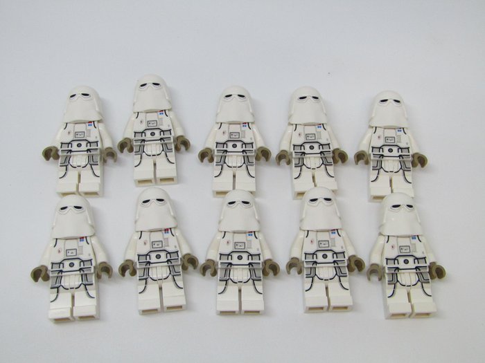 Lego - Star Wars - 10x Snowtrooper Commander SW1177  minifigure from set 75313 UCS At-AT