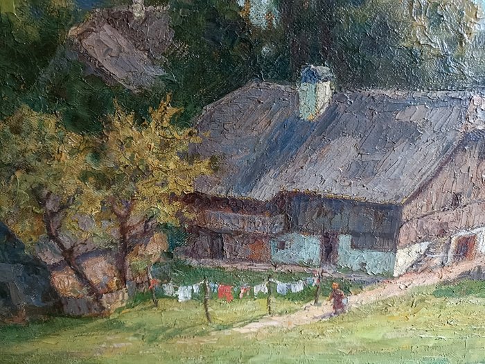 Paul Kaupe (1857-1947) - Il cottage sul lago