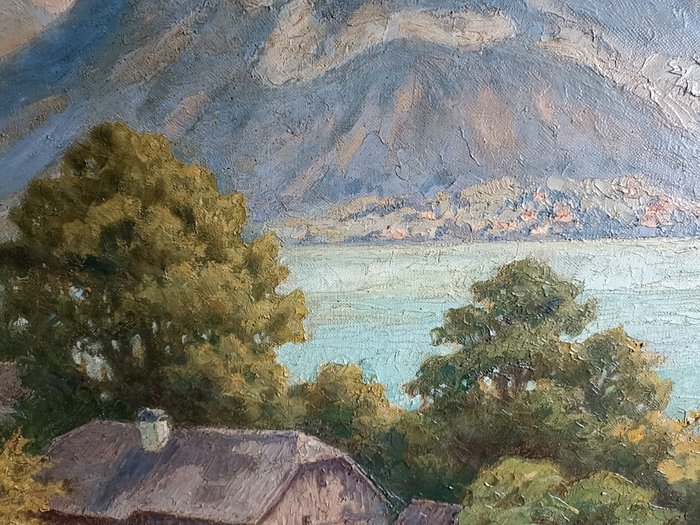 Paul Kaupe (1857-1947) - Il cottage sul lago