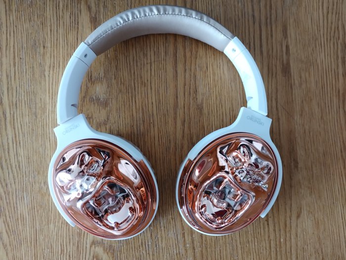 Richard Orlinski (1966) - Headphones Kong (Chrome Or Rose)