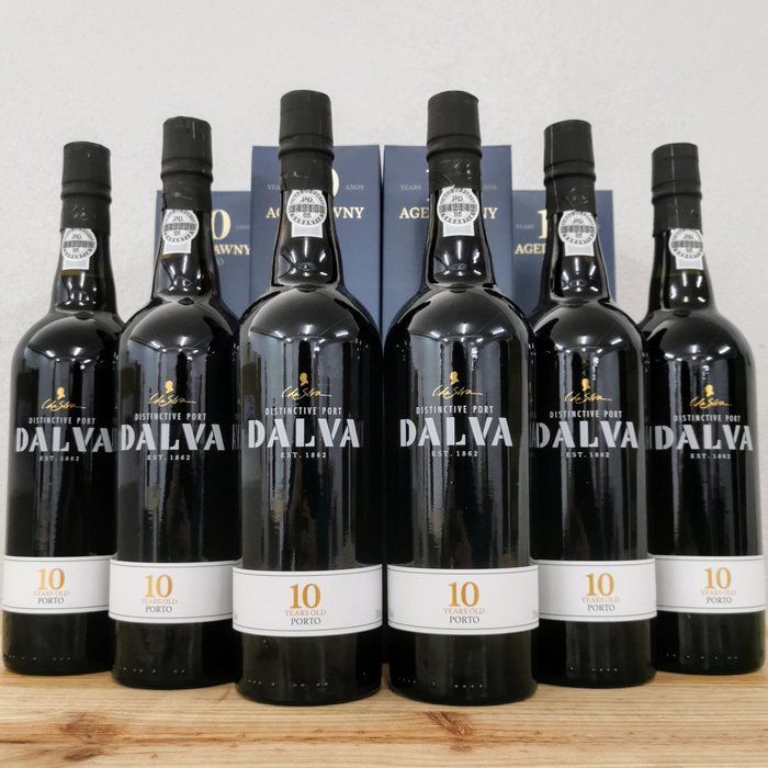 C da Silva - Dalva - Douro 10 years old Tawny - 6 Flasker (075 L)