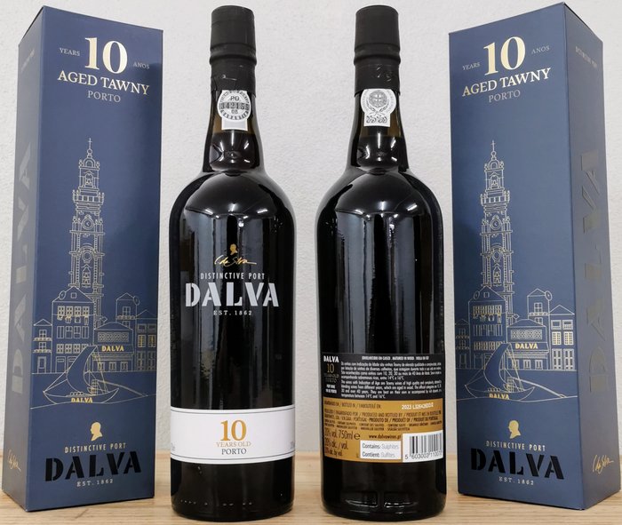 C da Silva - Dalva - Douro 10 years old Tawny - 6 Flasker (075 L)