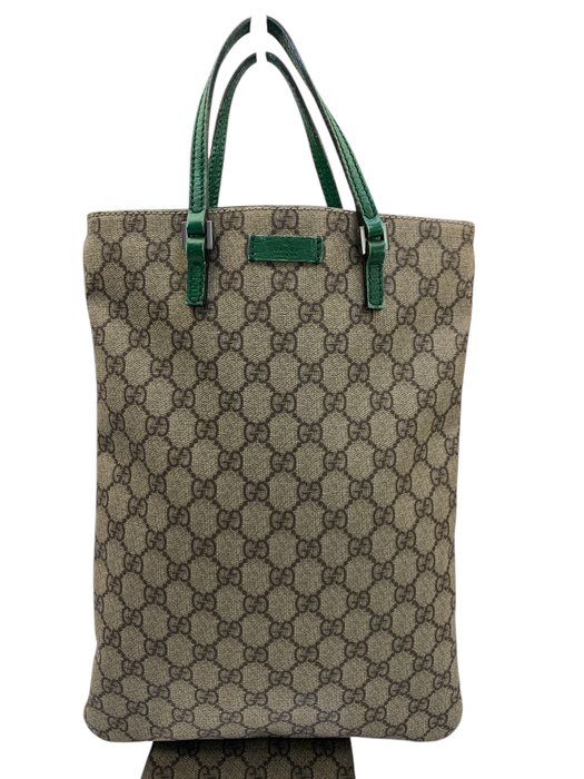 Gucci - Mini Coated Canvas GG - Håndtaske