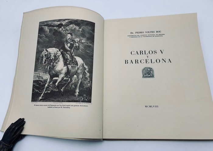 Pedro Voltes Bou - Carlos V y Barcelona - 1958