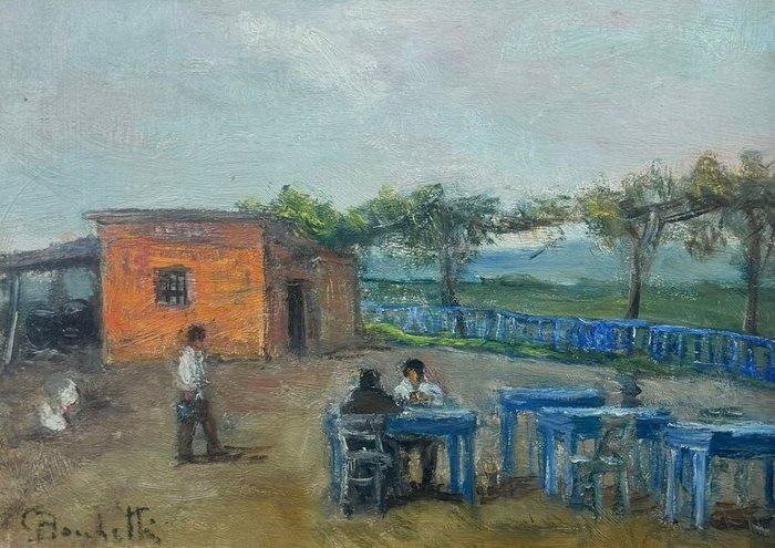 Gaetano Bocchetti (1888-1990) - La trattoria