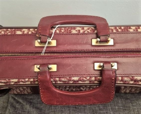 Christian Dior - Dior valise de voyage 1970 monogram - Kuffert