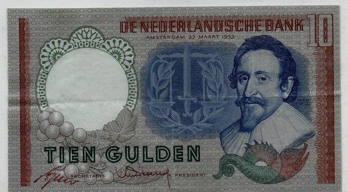 Holland. - 5 banknotes - various dates  (Ingen mindstepris)