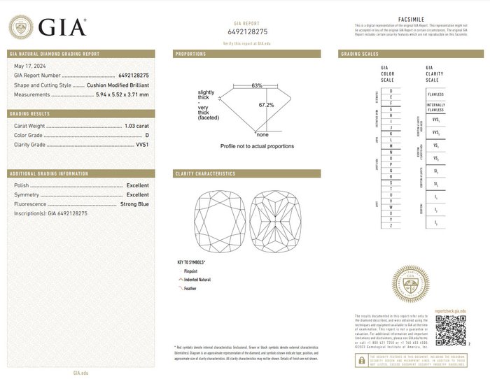 2 pcs Diamant  (Natur)  - 2.13 ct - Pude - D (farveløs) - VVS1 - Gemological Institute of America (GIA) - ideelle par