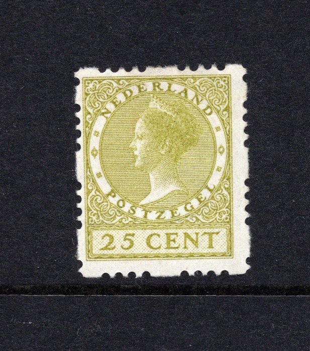 Holland 1928 - Rulleperforeringsstempel med speciel perforering - Gratis fragt over hele verden - NVPH 51a