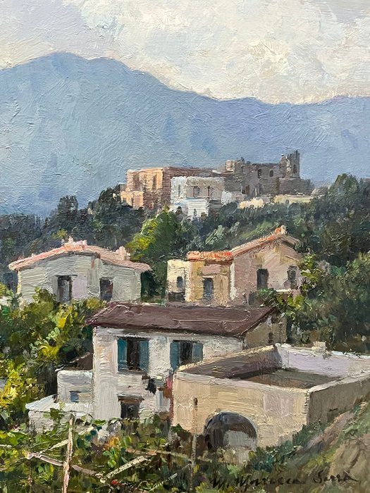 Mario Maresca Serra (1912-1991) - Paesaggio campano