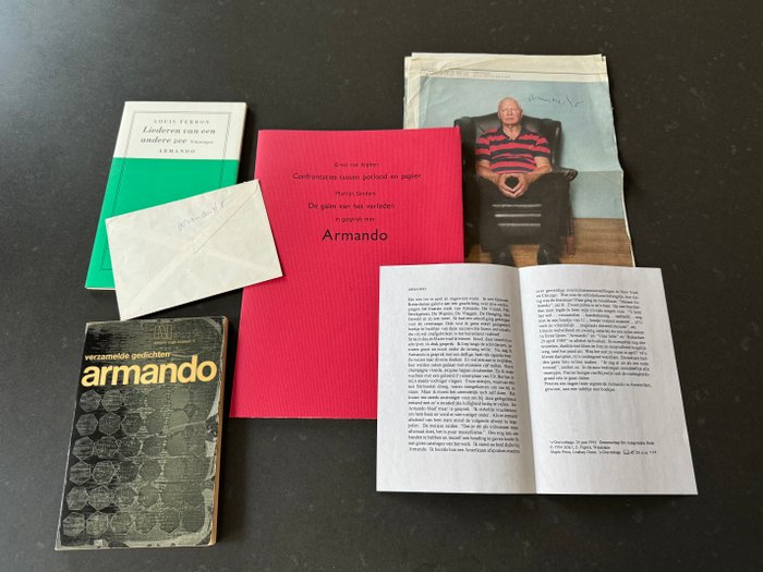 Armando - Lot met 3 bibliofiele uitgaven (en meer) - 1964-2015