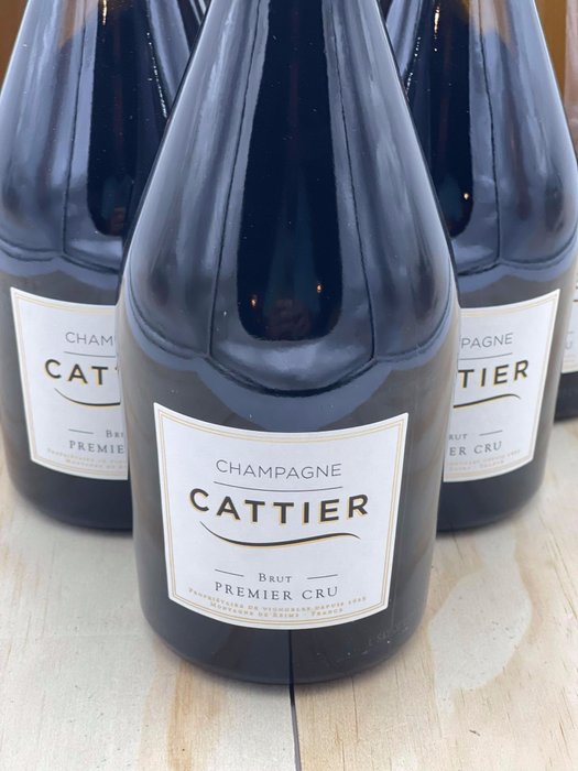 Cattier, Brut - Champagne Premier Cru - 6 Flasker (0,75 L)