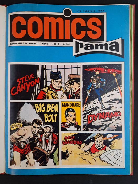 Dynamo: Comics Rama, Albi Flash - 10 Comic - 1968