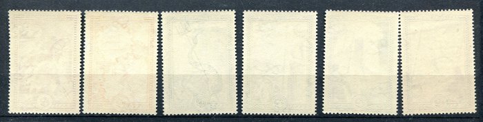 Verden, udvalg af forskellige lande: Tyskland, Monaco, Østrig, Rumænien, Grækenland, Danmark mm. 1850/1940 - Samling (semi-)klassikere med mange gode sæt i MNH stand