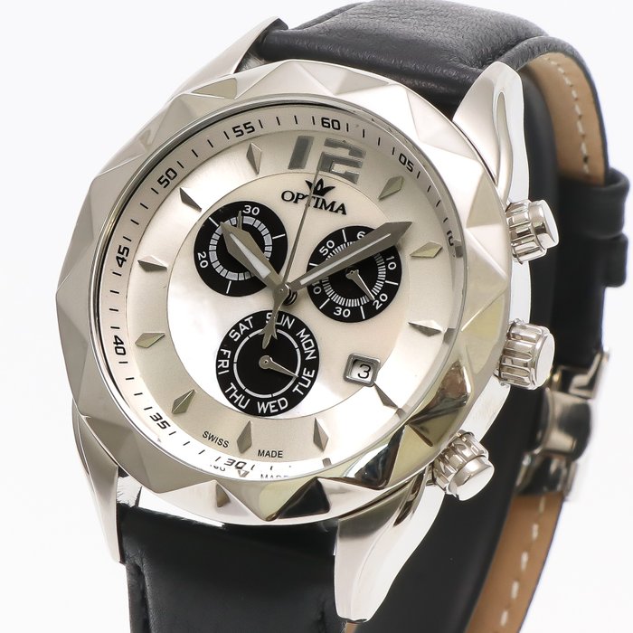 Optima - Swiss Chronograph - OSC268-SL-7 - Ingen mindstepris - Mænd - 2011-nu