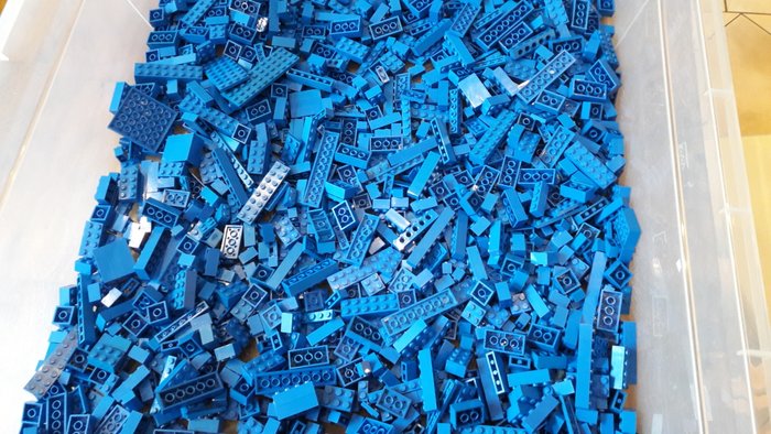 Lego - Assorti - Legostenen Blauw - 2000 gram