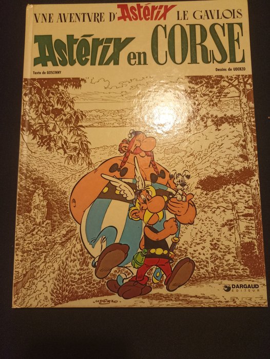 Asterix T20 - Astérix en Corse - C - 1 Album - Første udgave - 1973